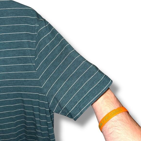 Green Lululemon Evo Short-Sleeve T-Shirt Sz L - Picture 3 of 5